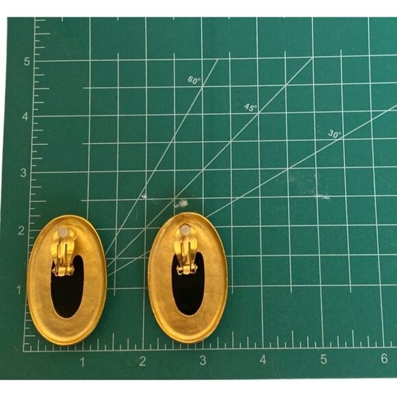 Anne Klein couture black and gold-tone statement pieces set‎ OS - Picture 16 of 16